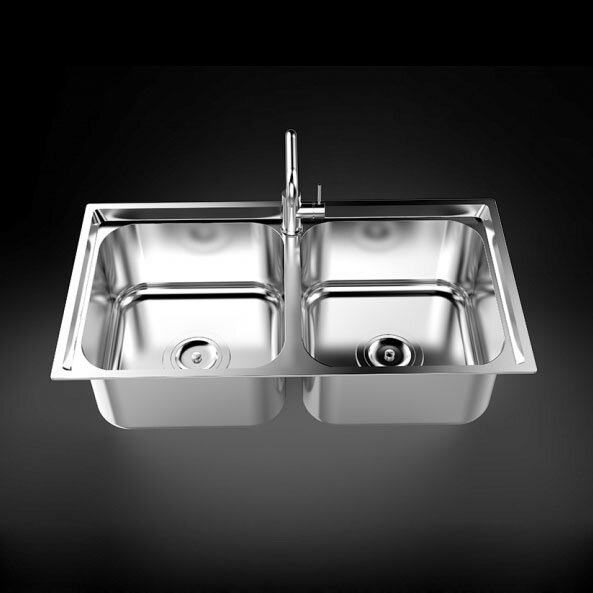 Chậu rửa bát Sơn Hà S82 inox Sus 304 cao cấp