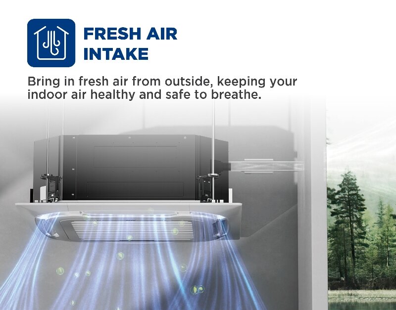 Điều hòa âm trần AUX Inverter 18000 BTU 1 chiều ALCA-C18 gas R32