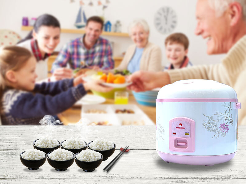 Nồi cơm điện Happycook 1.8 lít HC-180N Nồi cơm điện Happycook 1.8 lít HC-180N