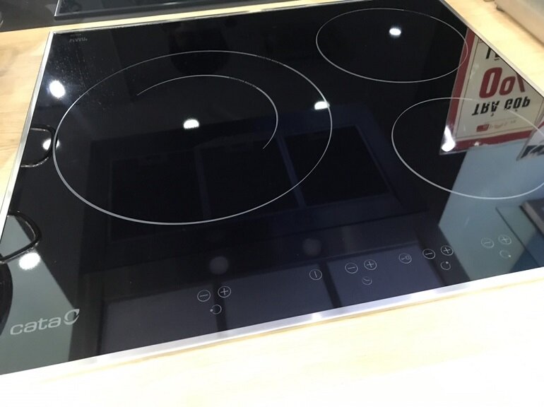 Bếp từ âm 3 vùng nấu Cata IB 6030 X