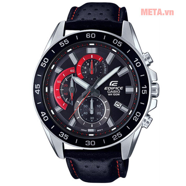 Đồng hồ nam Casio Edifice EFV-550L-1AVUDF dây da thật Đồng hồ nam Casio Edifice EFV-550L-1AVUDF dây da thật