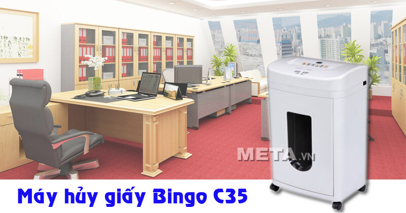 Máy hủy giấy Bingo C35 Máy hủy giấy Bingo C35