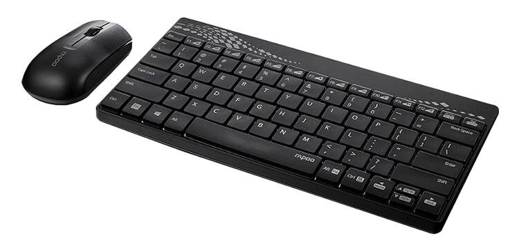 Bộ bàn phím và chuột không dây Rapoo 8000