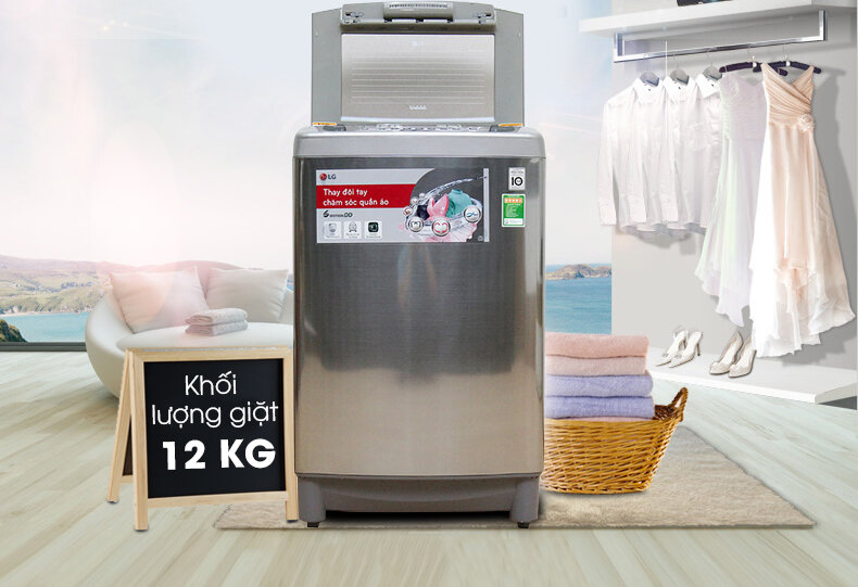 Máy giặt LG Inverter 12 kg WF-D1217DD Máy giặt LG Inverter 12 kg WF-D1217DD