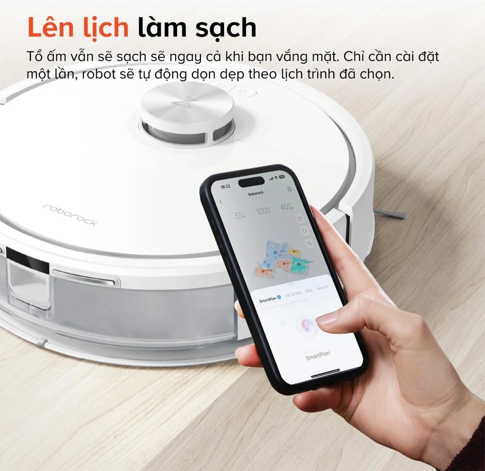 Robot hút bụi lau nhà Roborock