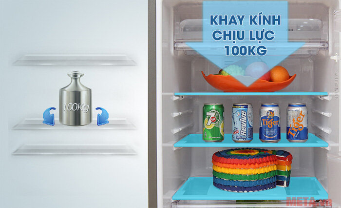 Tủ lạnh 2 cánh J-tech Inverter Sharp SJ-XP405PG-BR/BK - 397 lít