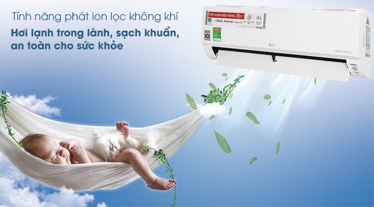 Điều hòa LG Inverter 9000 BTU 1 chiều V10API1 gas R-32 4 yH5BAEAAAAALAAAAAABAAEAAAIBRAA7