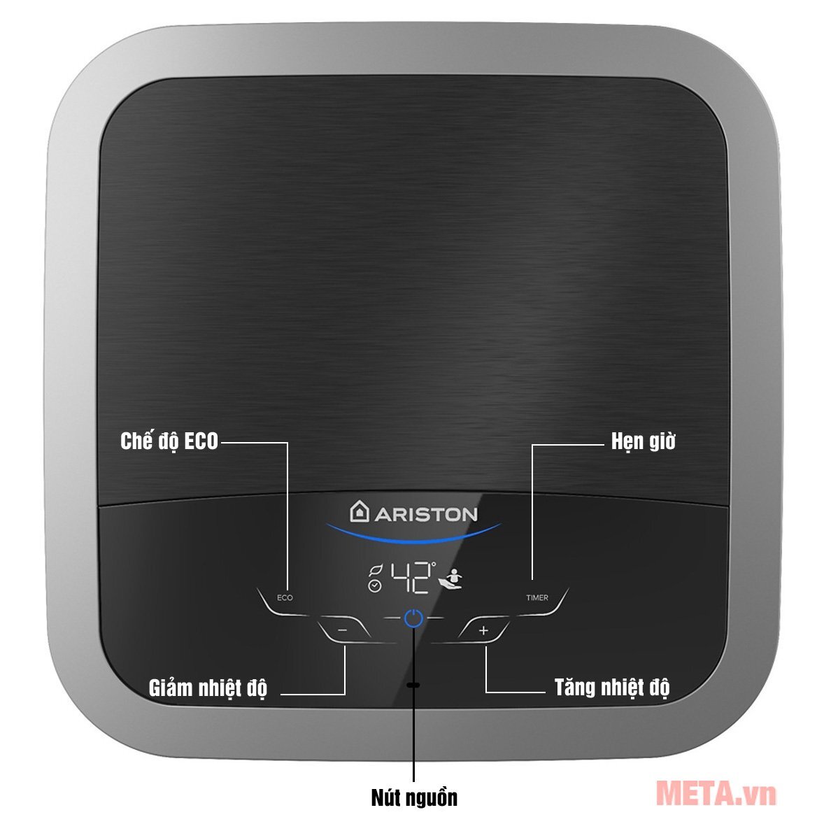 Bình nóng lạnh Ariston AN2 15 Top Wifi dung tích 15 lít Ariston AN2 15 Top Wifi