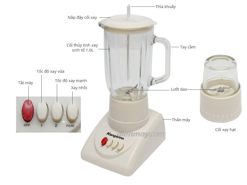 Máy xay sinh tố Kangaroo KG 302 Máy xay sinh tố Kangaroo KG 302