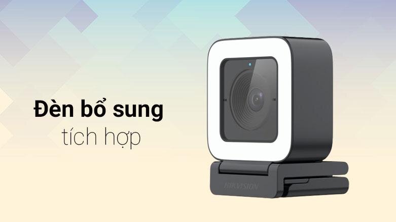 Webcam Hikvision DS-UL4 | Đèn bổ sung tích hợp