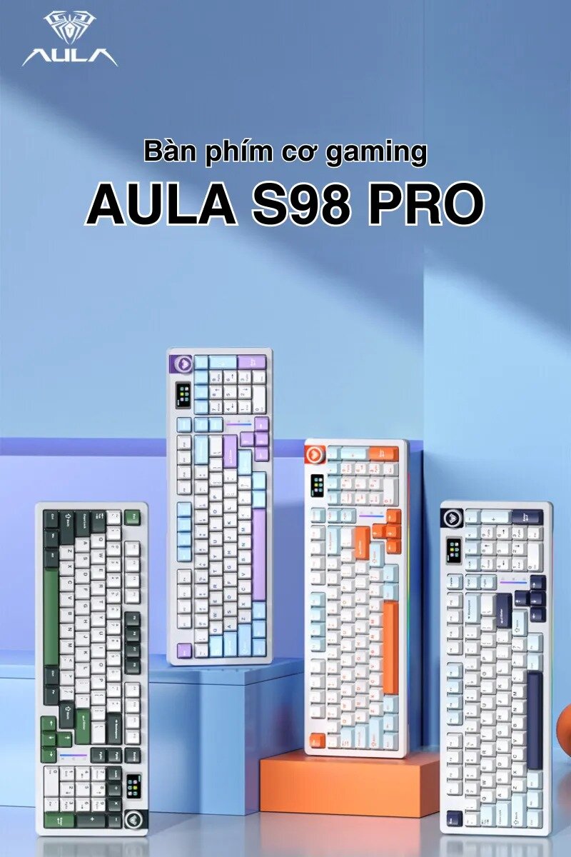 Bàn phím cơ gaming AULA S98 Pro 1