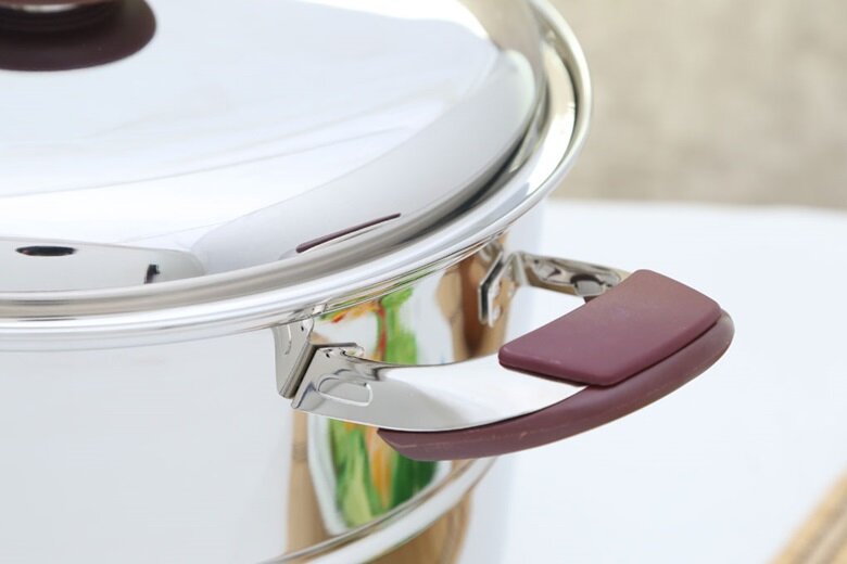 Bộ nồi xửng inox 3 đáy 32 cm Happycook ST32-2 Bộ nồi xửng inox 3 đáy 32 cm Happycook ST32-2