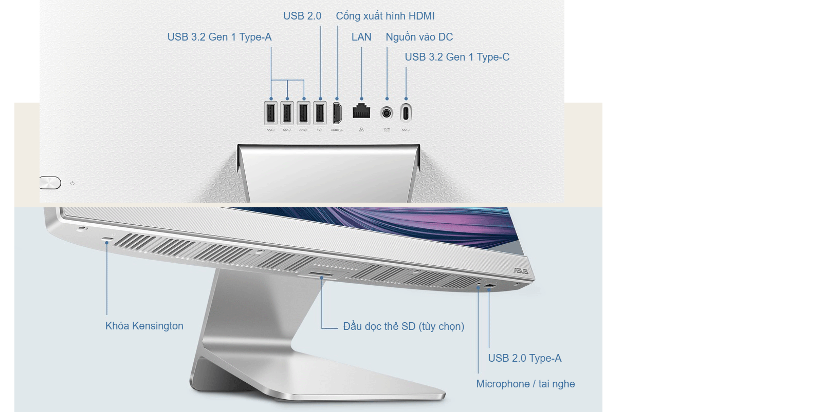 Máy tính All in one Asus A3202WBAK