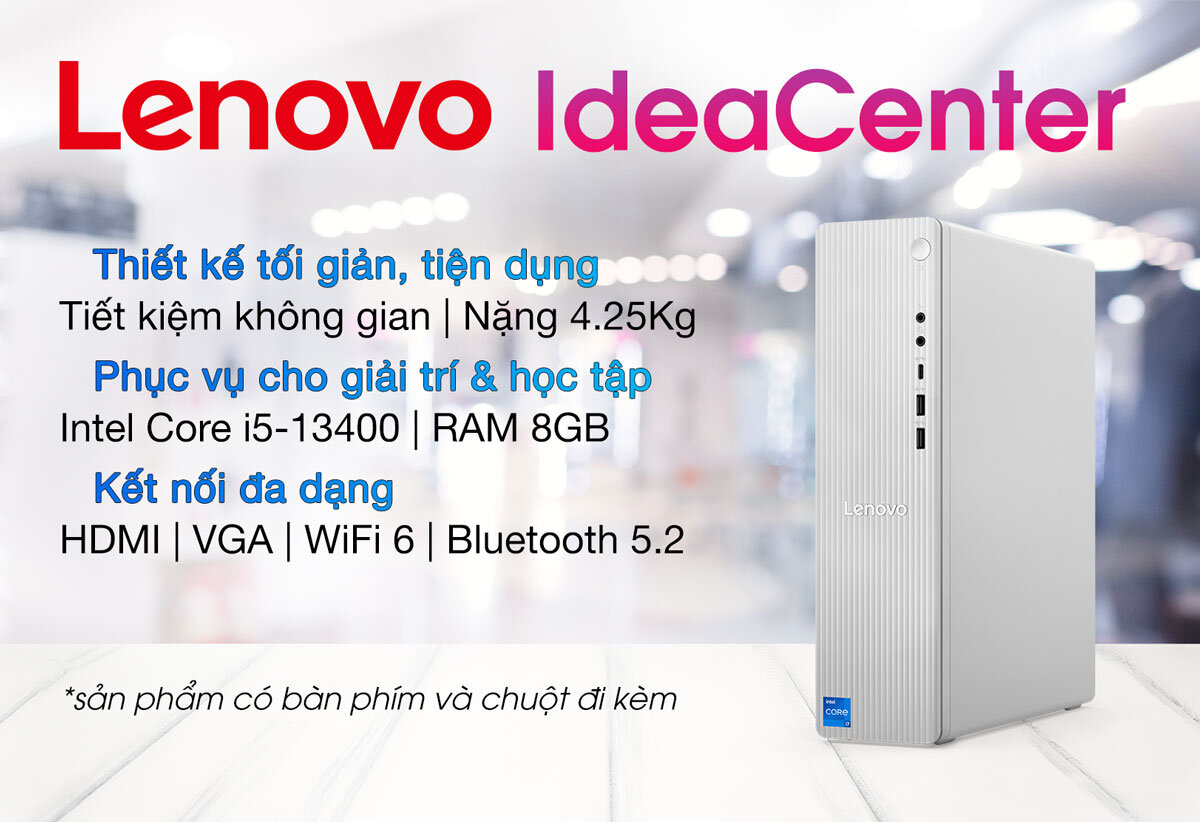 PC văn phòng Lenovo IdeaCenter Tower (90XS002DVN)