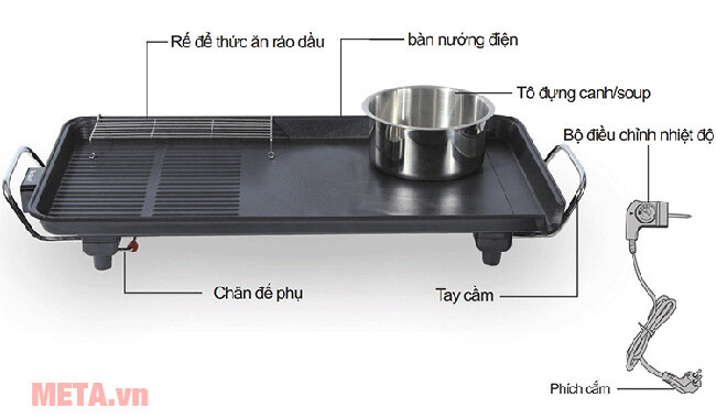 Bếp nướng điện Tiger Queen SQ-1300G