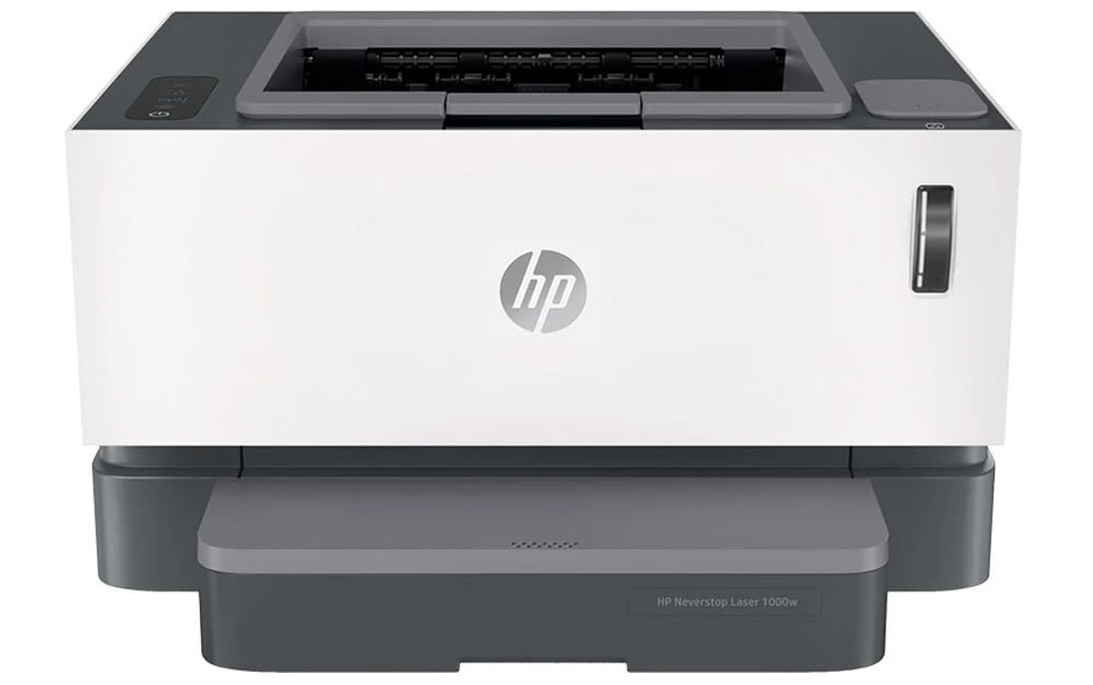 Máy in HP 1000W có tốc độ in văn bản trắng đen lên đến 20 trang/phút