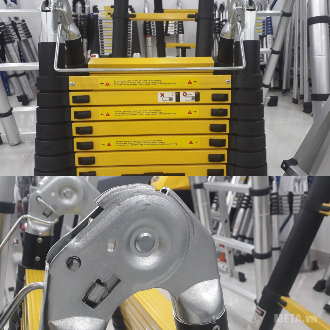 Thang nhôm rút đôi Sumika SKS 500D