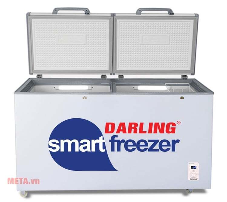 Tủ đông Darling DMF-3699 WS-2 có dung tích 370 lít Tủ đông 2 cánh