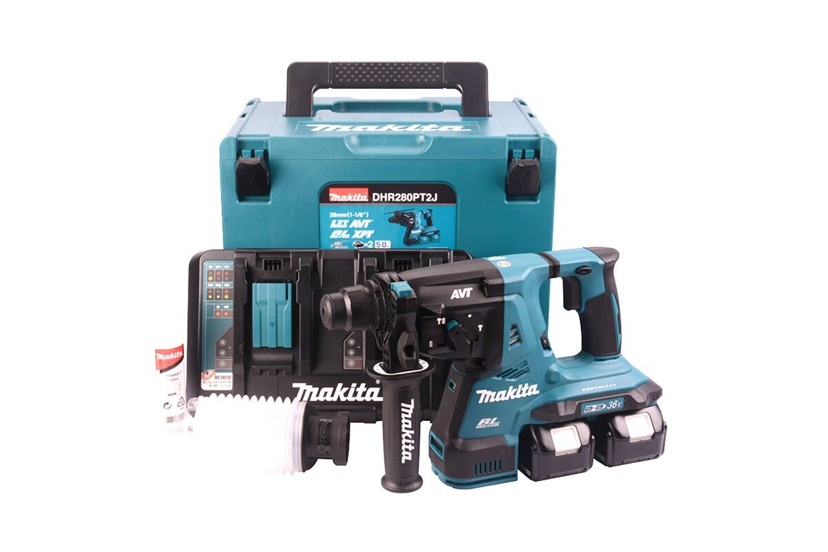 Máy khoan bê tông pin 18V Makita DHR280PT2J