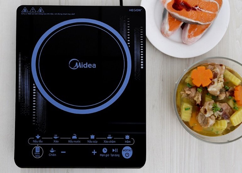 Bếp điện từ midea mi-t2117dc