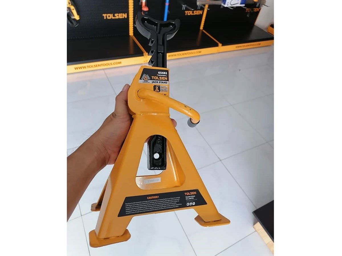 Bộ 2 con đội đứng 2 tấn Tolsen 65482 Bộ 2 con đội đứng 2 tấn Tolsen 65482