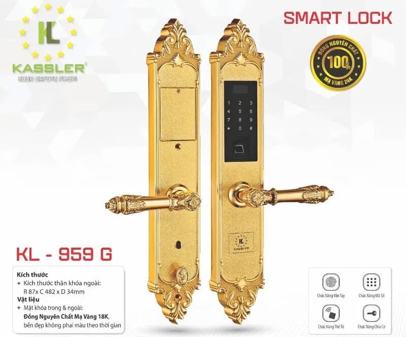 Khóa điện tử Kassler KL-959