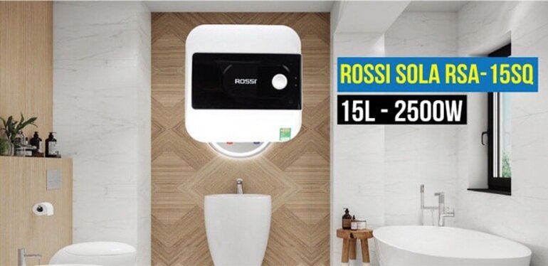 Bình nóng lạnh Rossi Sola 15L RSA 15SQ