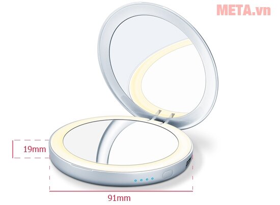 Gương trang điểm cầm tay Beurer BS39 Gương trang điểm cầm tay Beurer BS39