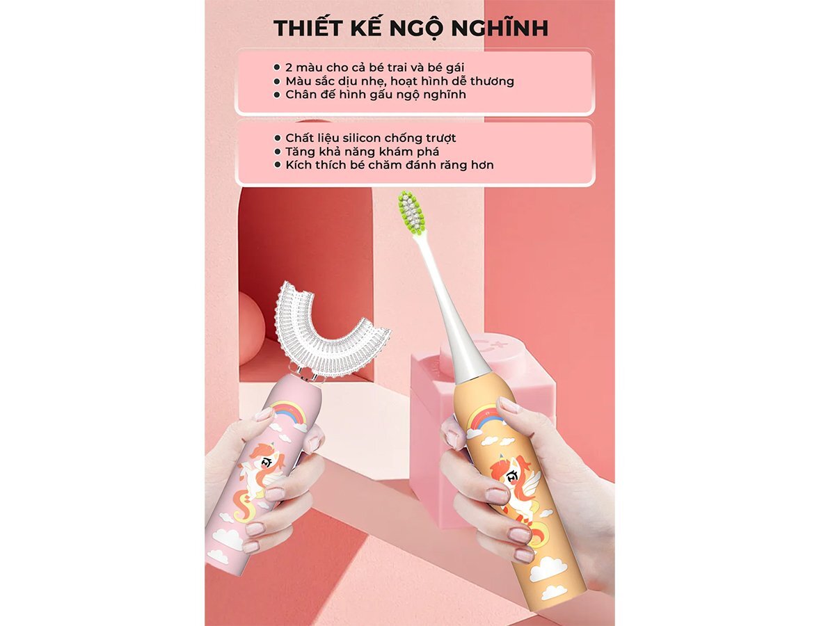 Bàn chải điện Magic KID-03