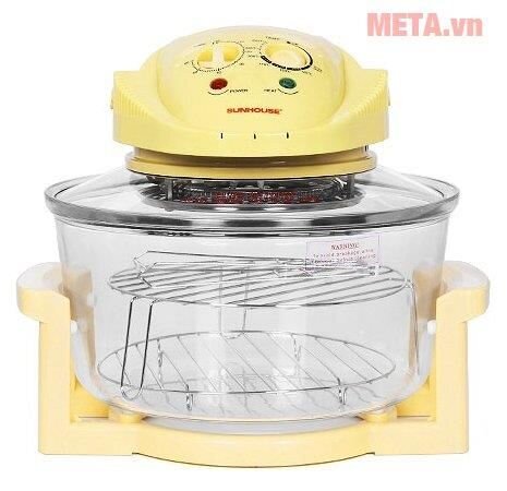 Lò nướng thủy tinh Sunhouse SH416 - 12 lít