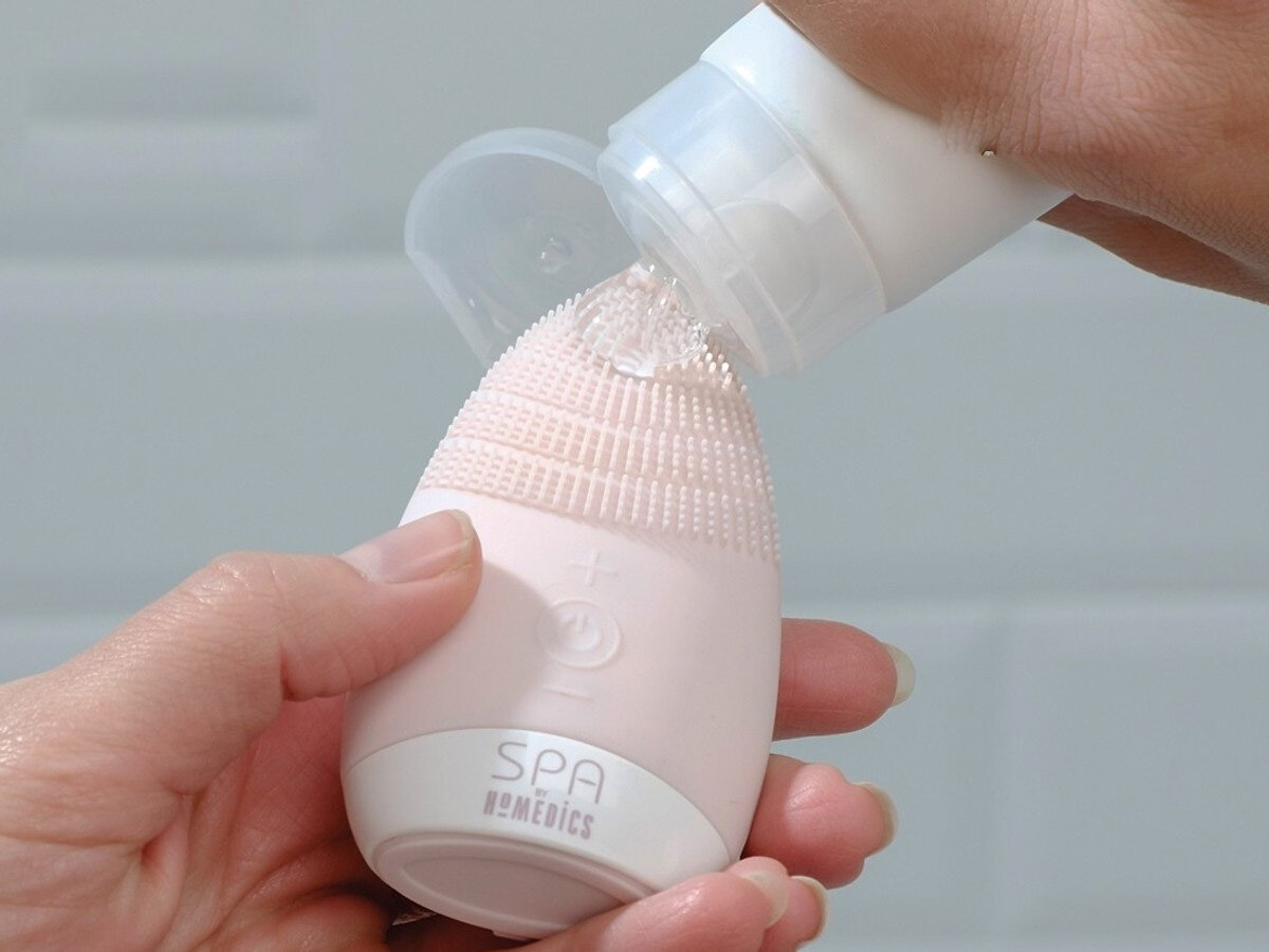 Máy rửa mặt công nghệ siêu âm HoMedics FAC-001-EU