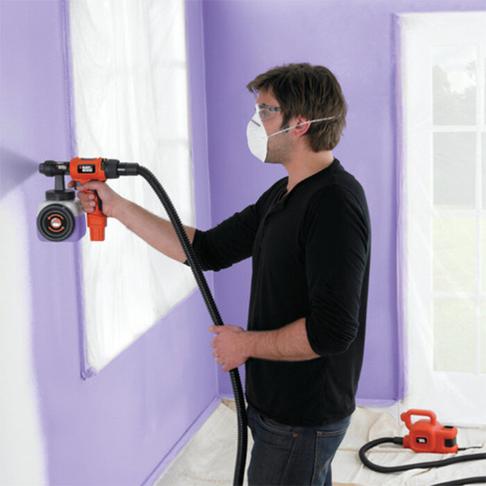 Máy phun sơn dùng điện Black