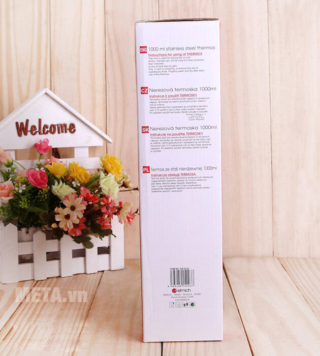 Bình giữ nhiệt Elmich inox 304 1000ml S10 2245203