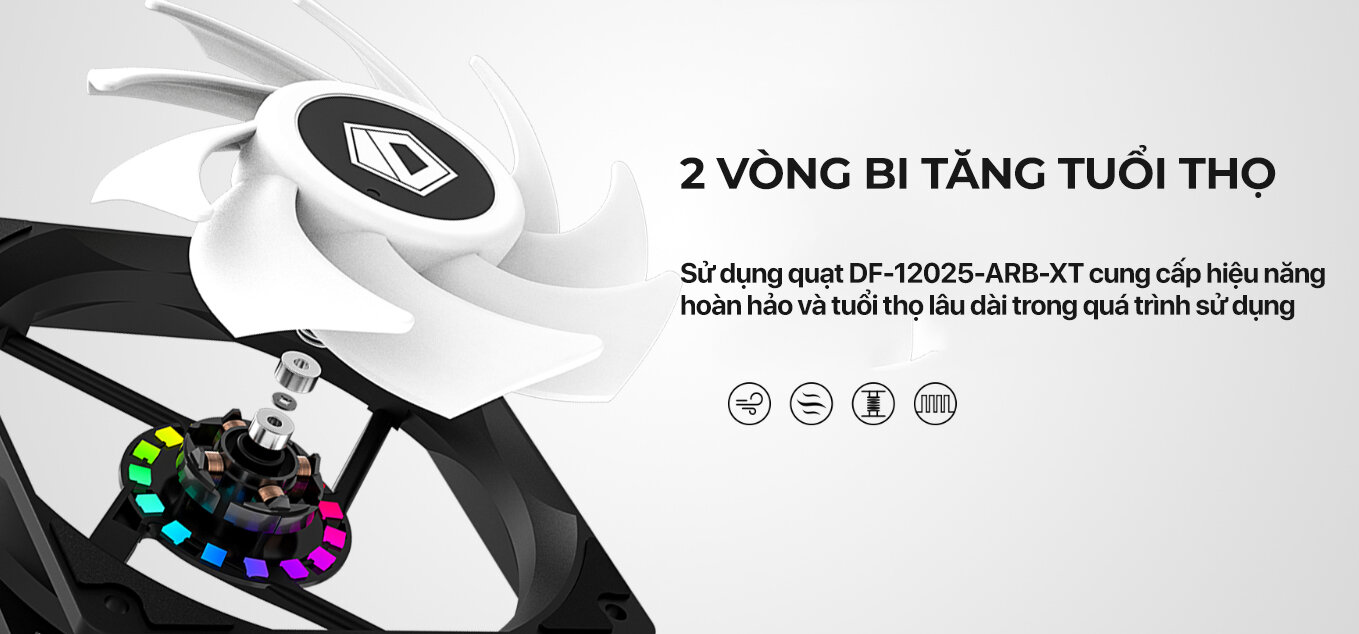 Tản nhiệt khí ID-Cooling CPU SE-226 - XT ARGB 