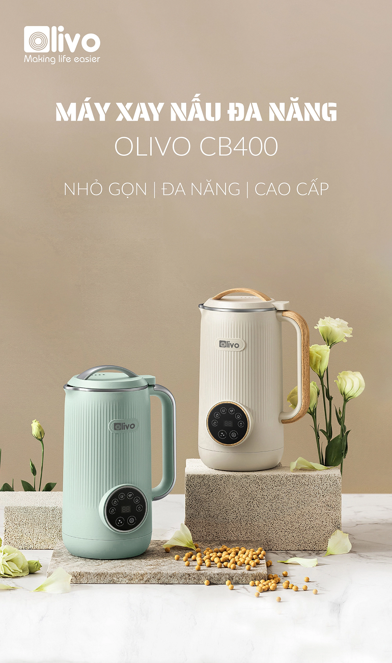 Máy làm sữa hạt Olivo CB400