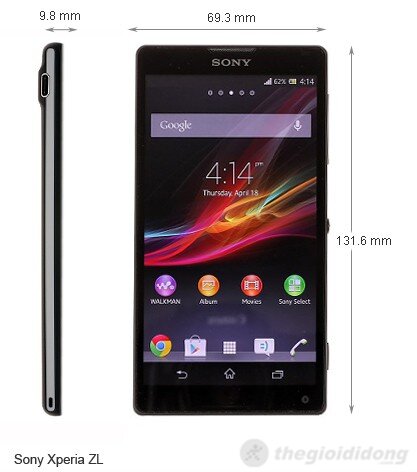 Điện thoại Sony Xperia ZL