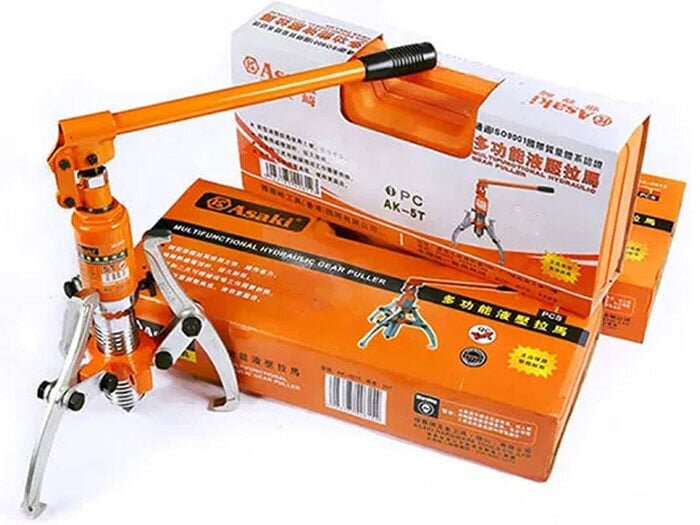 Asaki AK-0610 có lực ngõ ra định mức tới 50 tấn Asaki AK-0610