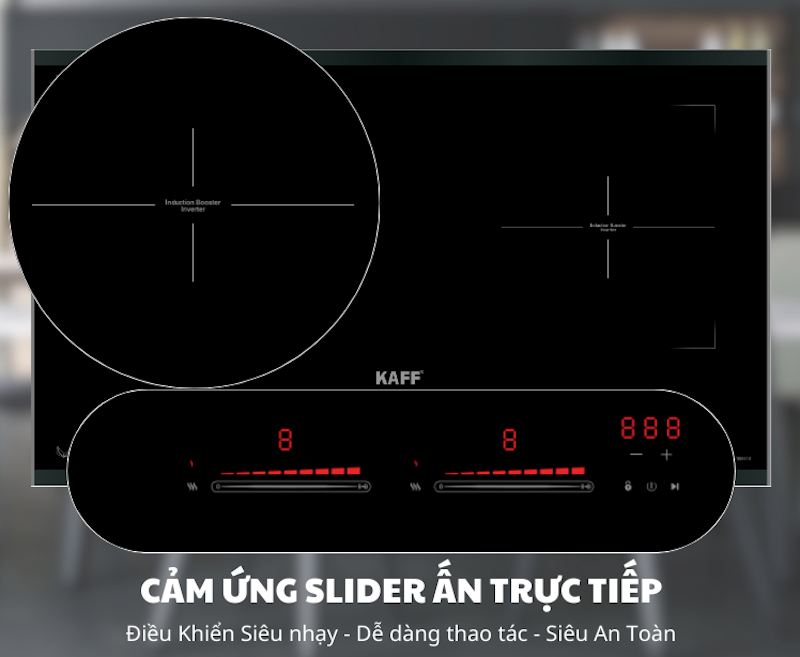 Bếp từ đôi Kaff KF-VS9885II