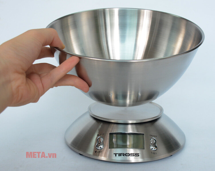 Cân nhà bếp cao cấp điện tử Tiross TS-817