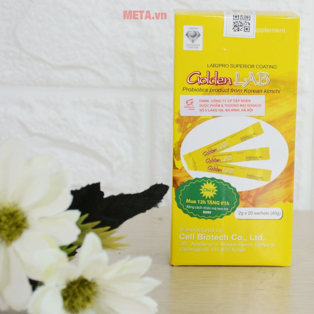 Men vi sinh Golden Lab