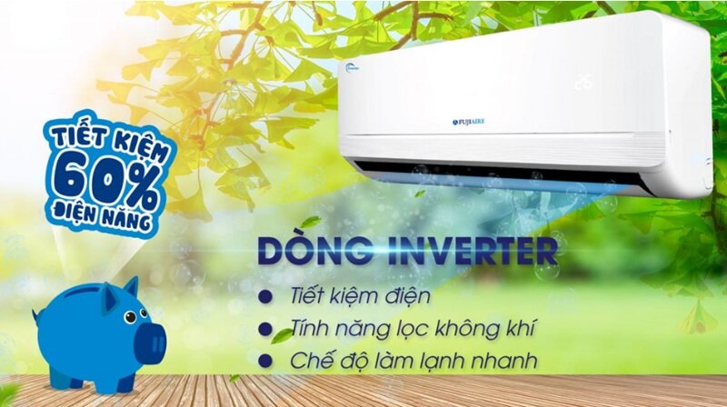 Điều hòa Fujiaire 18000 BTU 1 chiều inverter FW20V9E-2A1N