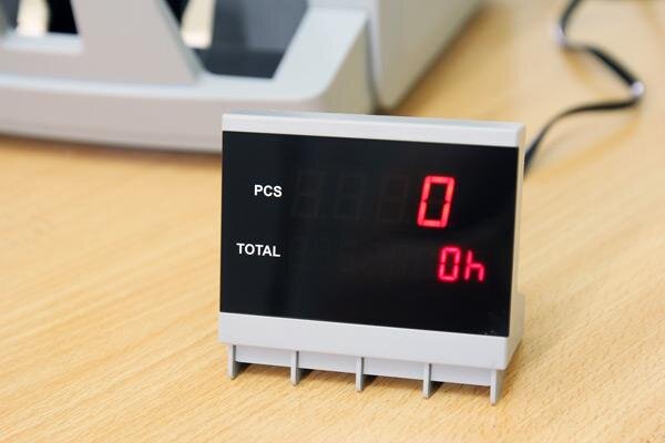 Máy đếm tiền silicon MC-7PLUS(COMBO) - Gồm cả máy in