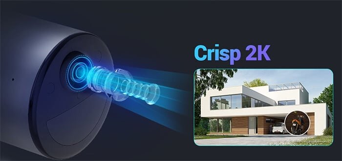 Camera Wifi không dây Ezviz EB3 2K