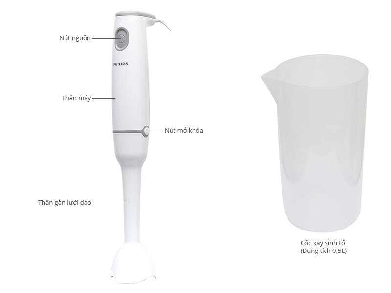 Máy xay cầm tay Philips HR1600