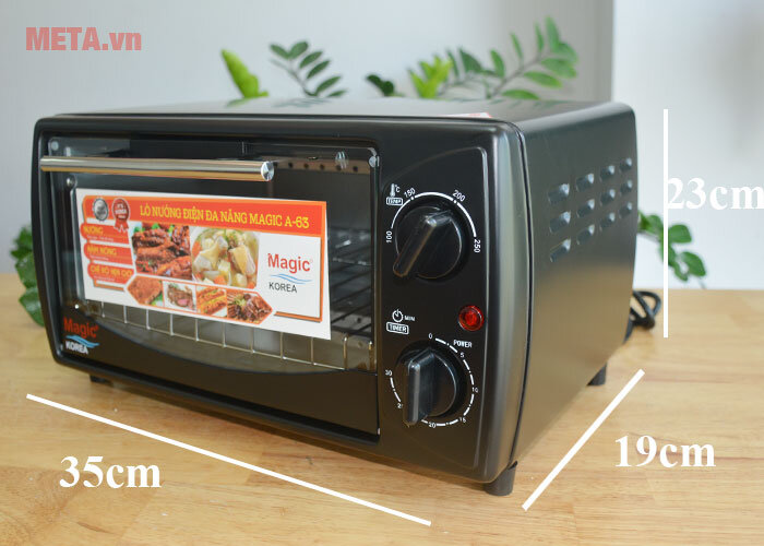 Lò nướng điện đa năng Magic A63 - 12 lít