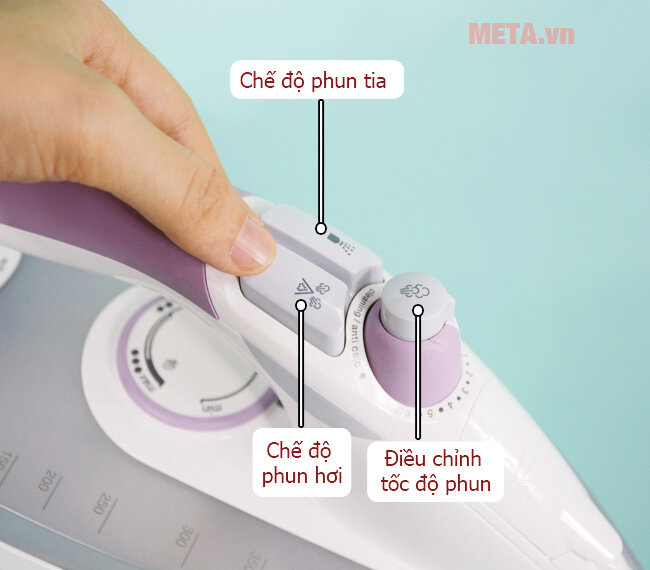 Bàn là hơi nước Braun TS755A