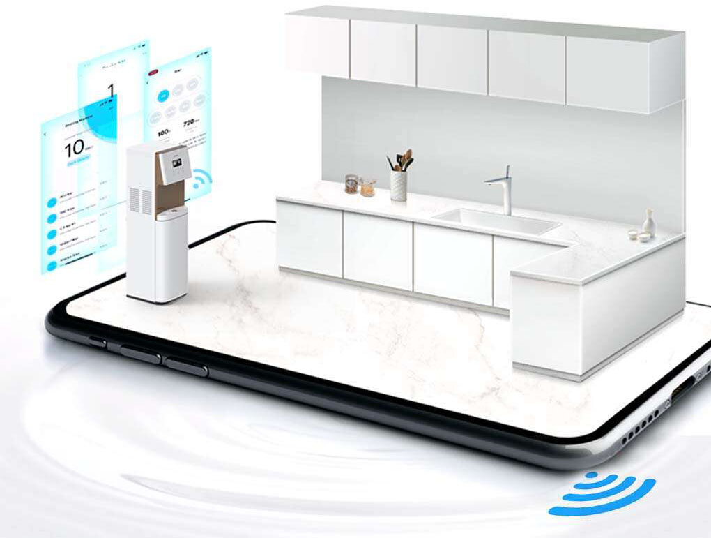 Điều khiển máy lọc nước Toshiba TWP-W1630SVN(W) với TSmartLife