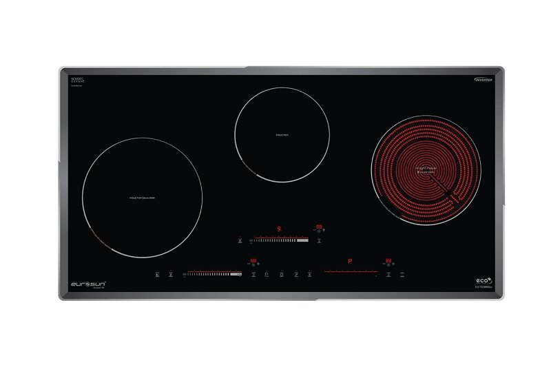 Bếp từ hồng ngoại âm 3 vùng nấu Eurosun EU-TE388Max
