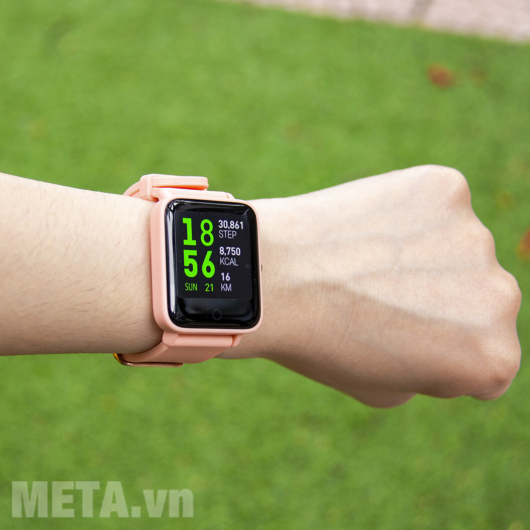 Đồng hồ thông minh Doric đo nhịp tim, huyết áp, nồng độ oxy