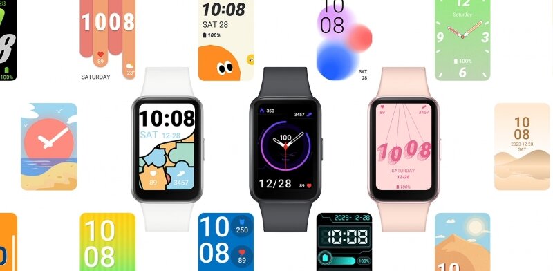 Đồng hồ thông minh Samsung Galaxy Fit3 mặt đồng hồ